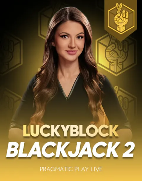 LuckyBlock Blackjack 2 crypto slot by Pragmatic Play Live at Lucky Block Casino