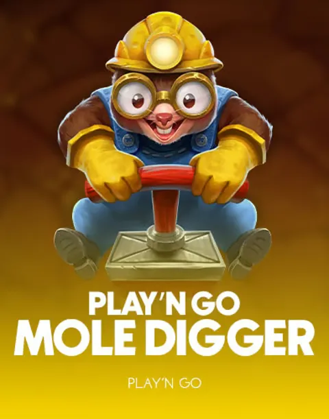 Play Mole Digger by Play'n GO Mole Digger crypto slot by Play'n GO at Lucky Block Casino